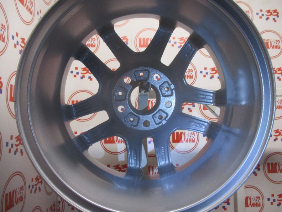 Б/У Диск Литой оригинальный 7.5 JR17 5/130 50 d71.5 Серебро (КолпачкиОригинальные) Volkswagen Кат.В