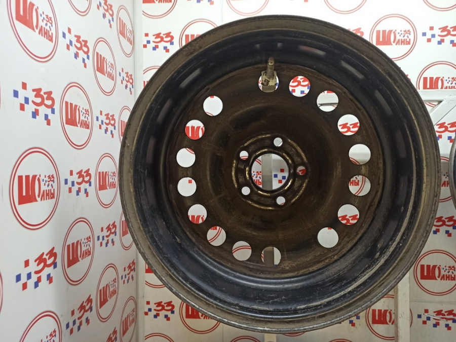 Б/У Диск Стальной оригинальный 6 JR15 5/105 39 d56.6 Черный (Колпачки) Chevrolet Кат.А1