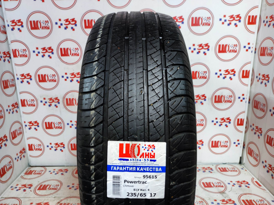 Б/У 235/65 R17 Лето Powertrac CityRover Кат. 4