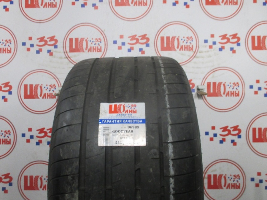 Шина Б/У 315/30 R21 Лето GOODYEAR Eagle F1 SuperSport R Кат. 3