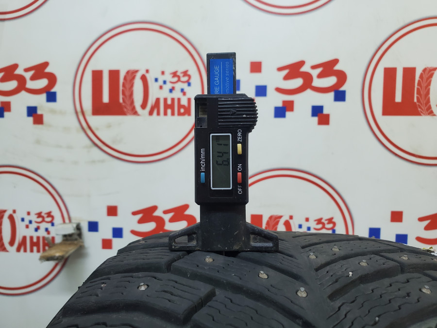 Шина Б/У 245/45 R18 Зима Шипы  MICHELIN X-Ice North-4 Кат. 3