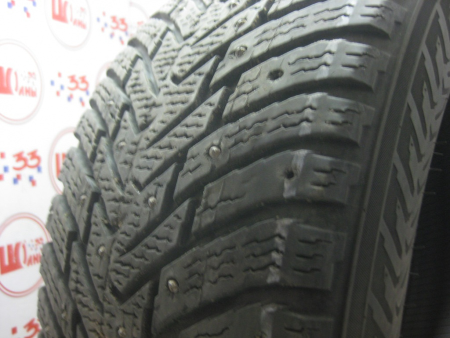 Шина Б/У 235/50 R17 Зима Шипы  NOKIAN HKPL-8/SUV-8 Кат. 3