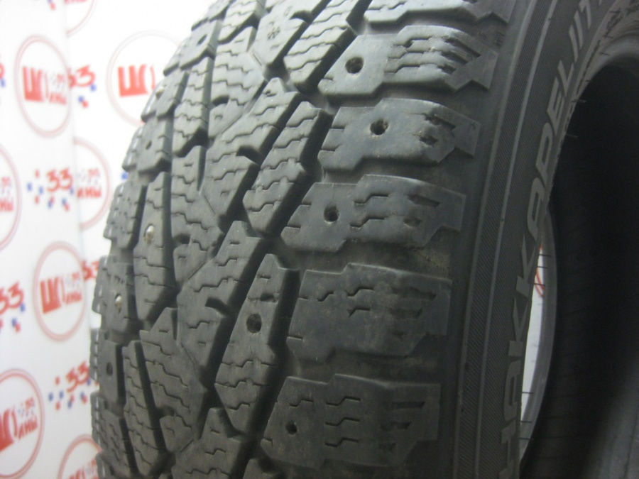 Шина Б/У 215/65 R15C Зима Шипы  NOKIAN HKPL-C-3 Кат. 4
