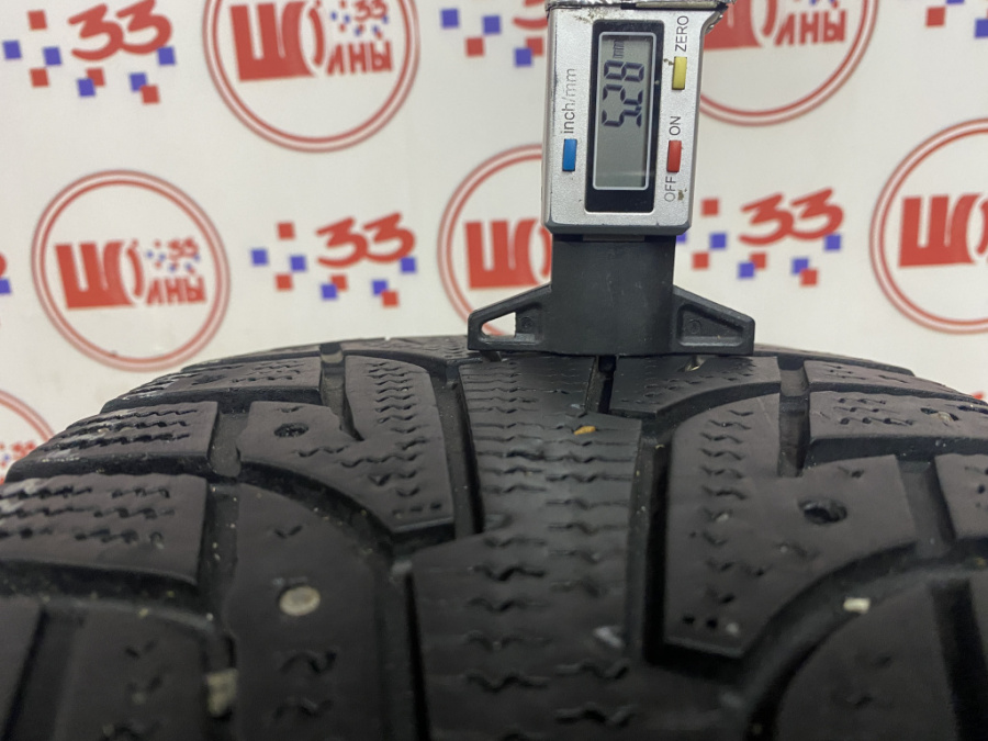 Шина Б/У 205/55 R16 Зима Шипы  HANKOOK Winter I*Pike RS W-419 Кат. 4