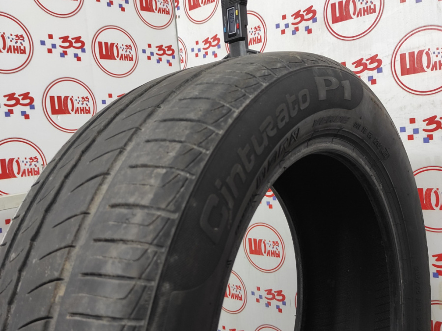 Шина Б/У 205/55 R16 Лето PIRELLI Cinturato P1 Кат. 4