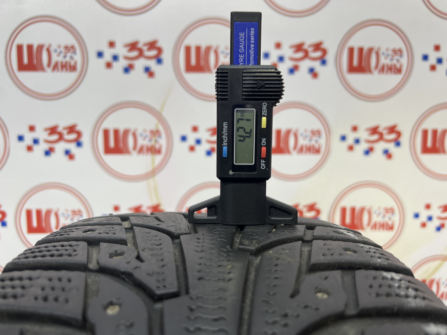 Шина Б/У 205/55 R16 Зима Шипы  HANKOOK Winter I*Pike RS W-419 Кат. 5
