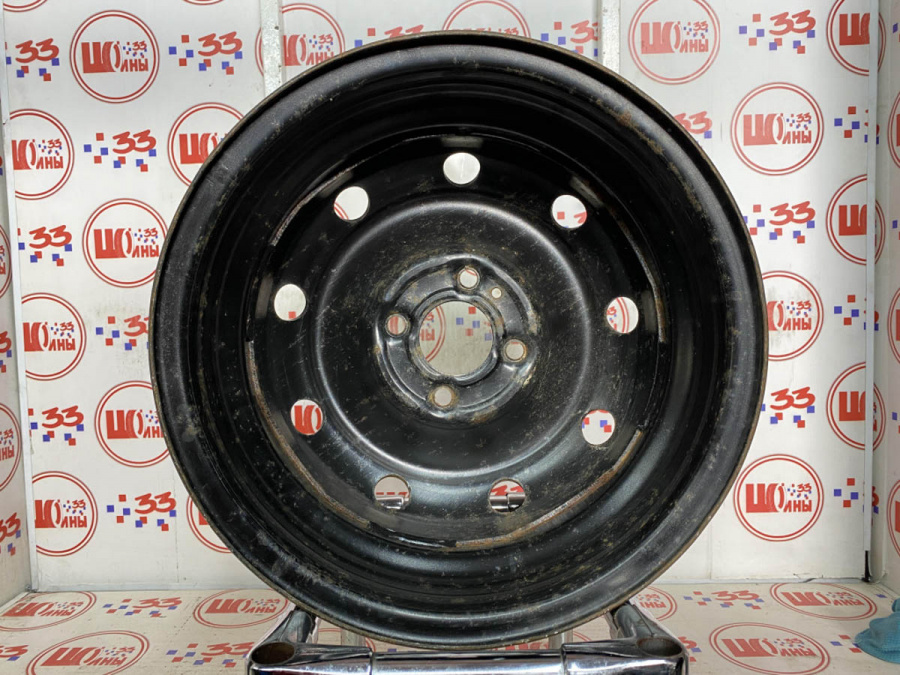 Б/У Диск Стальной неоригинальный 5.5 JR14 4/100 43 d60.1  (Колпачки) Renault Кат.А2
