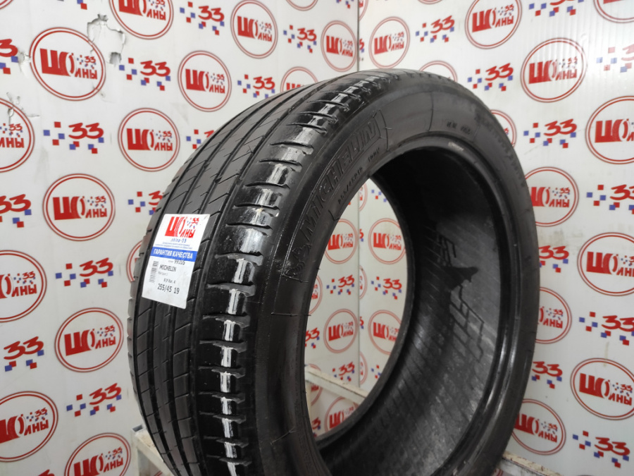 Шина Б/У 255/45 R19 Лето MICHELIN Pilot Sport 3 Кат. 4
