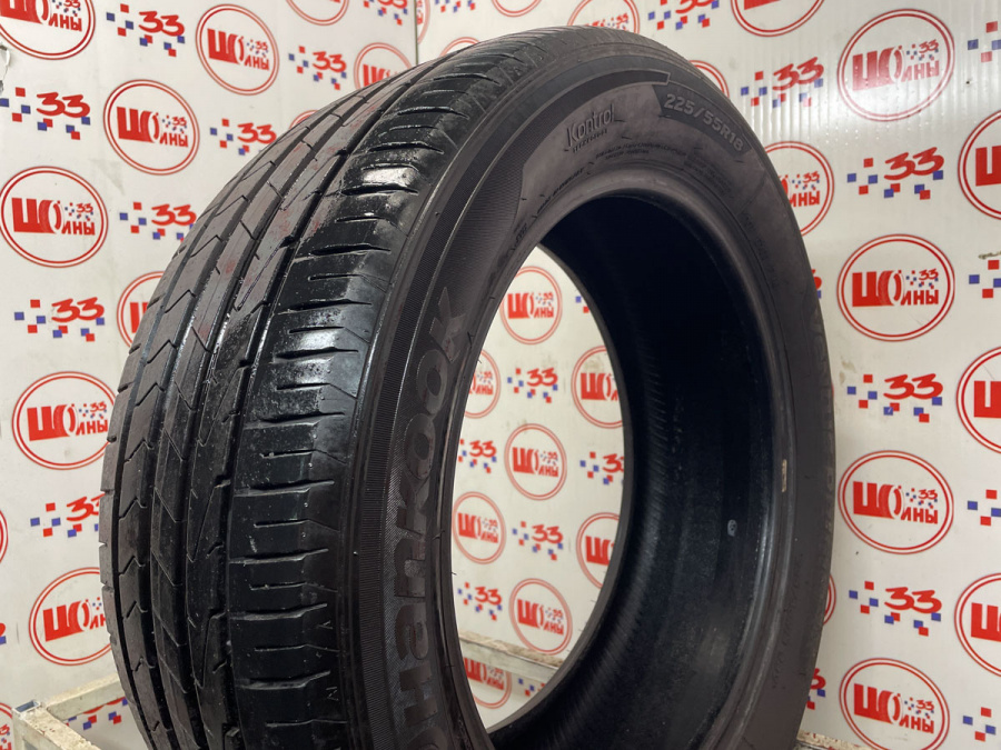 Шина Б/У 225/55 R18 Лето HANKOOK Ventus Prime-3 K-125 Кат. 4