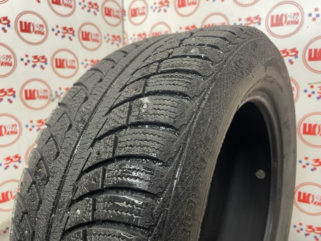 Шина Б/У 225/55 R16 Зима Шипы  GISLAVED Nord Frost-5 Кат. 4